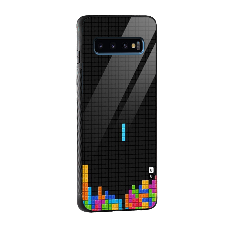 Game Play Glass Back Case for Galaxy S10