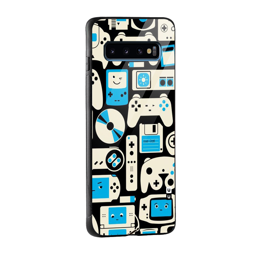 Gamers Glass Back Case for Galaxy S10