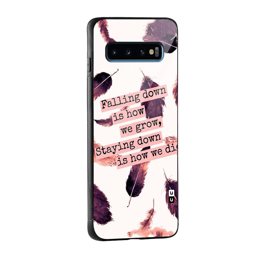 Grow Glass Back Case for Galaxy S10