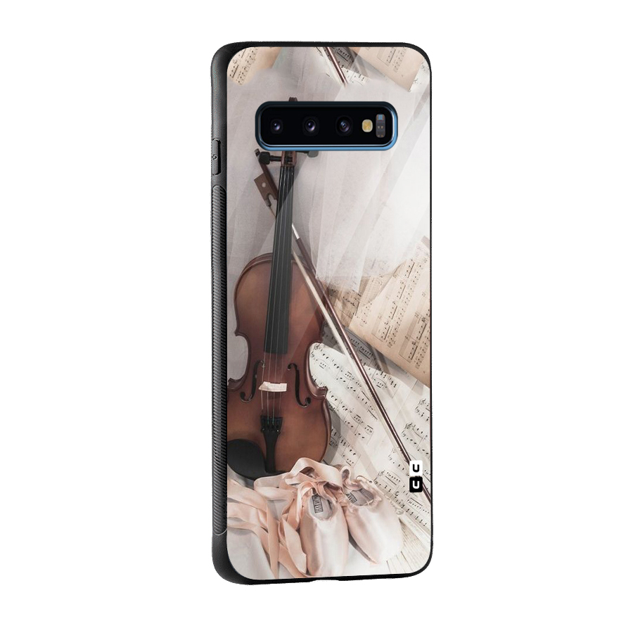 Guitar And Co Glass Back Case for Galaxy S10