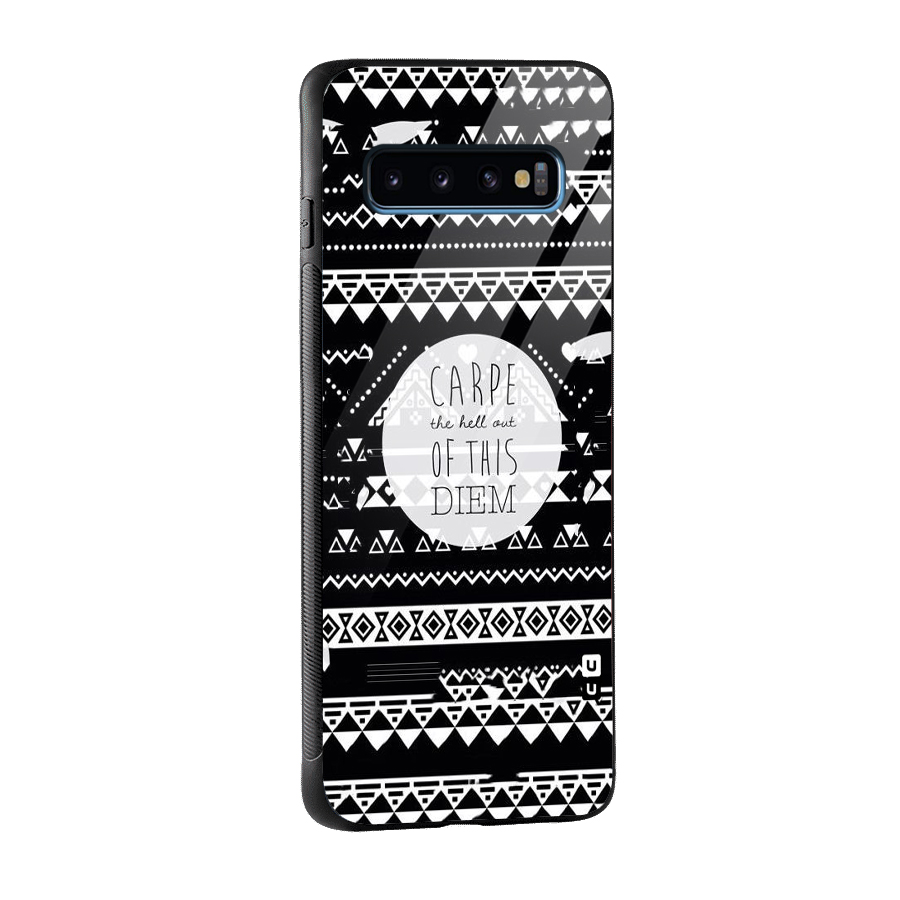 Hell Diem Glass Back Case for Galaxy S10
