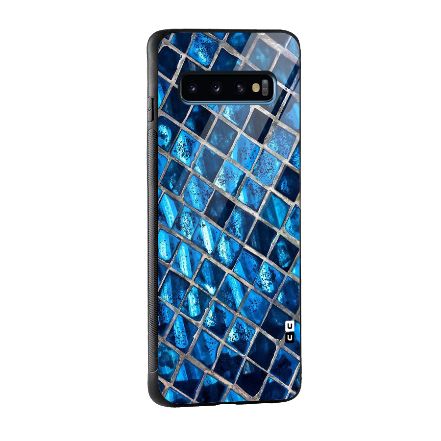 Home Tiles Design Glass Back Case for Galaxy S10