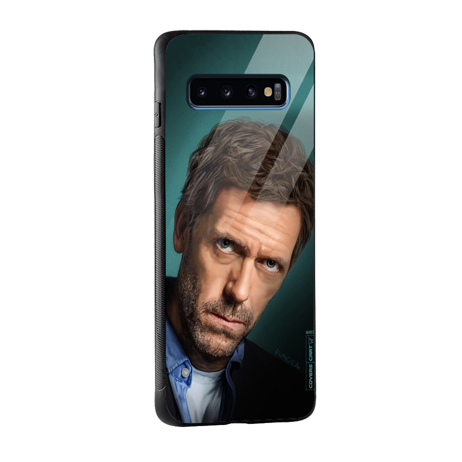 House MD Glass Back Case for Galaxy S10