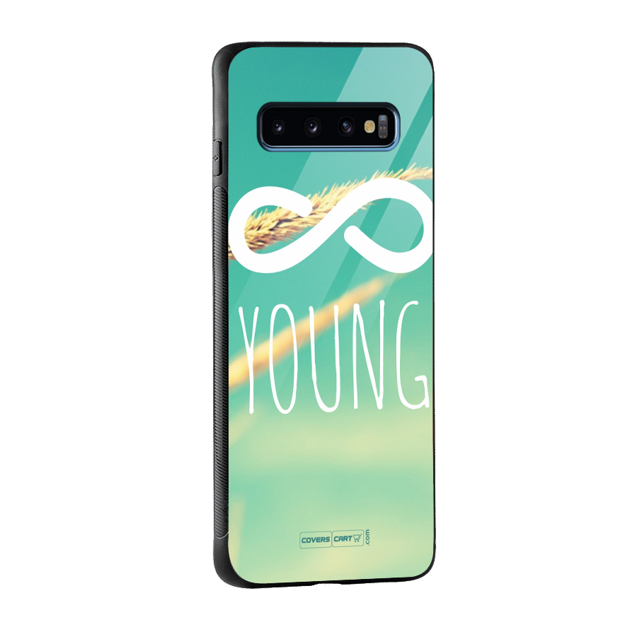 Infinity Young Glass Back Case for Galaxy S10