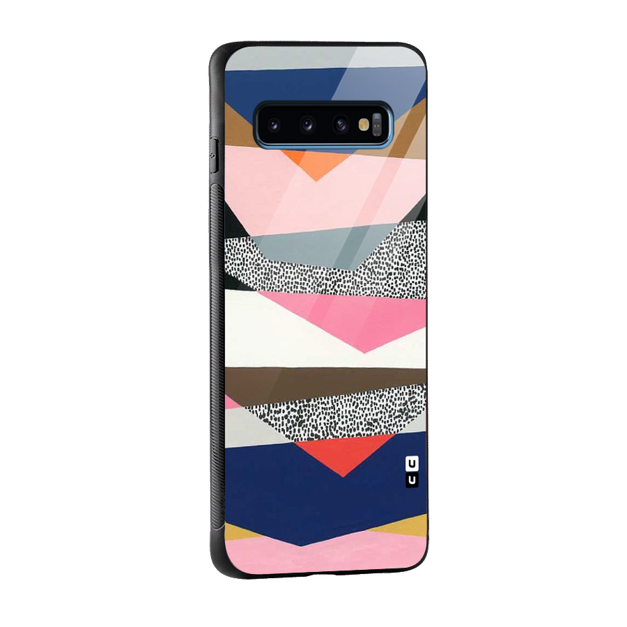 Lethal Abstract Glass Back Case for Galaxy S10