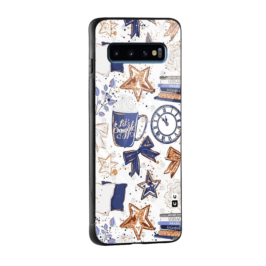Lets Snuggle Glass Back Case for Galaxy S10