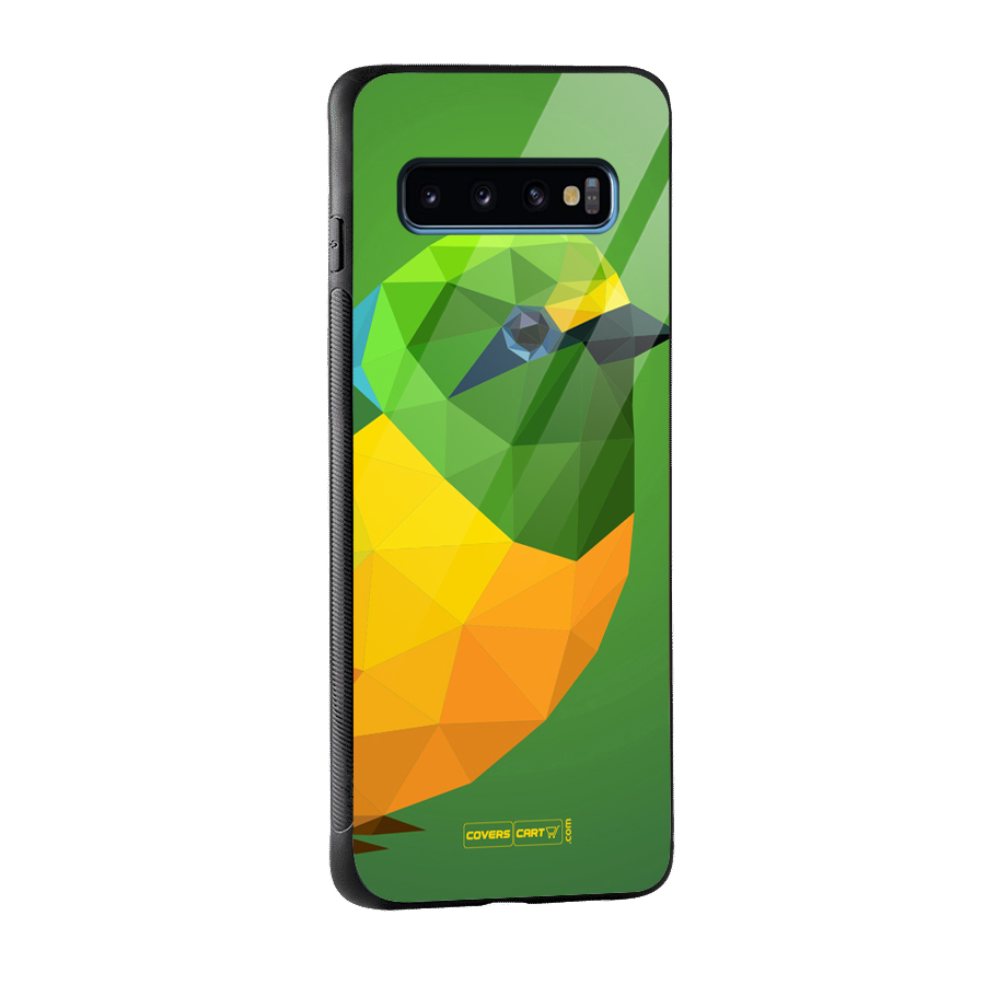 Little Bird Glass Back Case for Galaxy S10