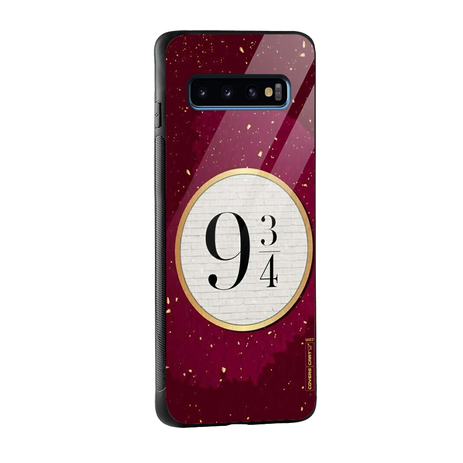 Magic Number Glass Back Case for Galaxy S10