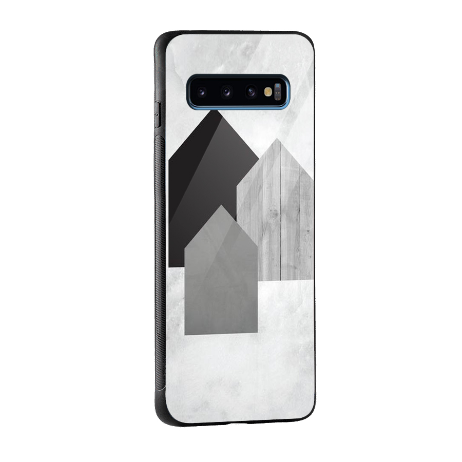 Marble Poster Glass Back Case for Galaxy S10