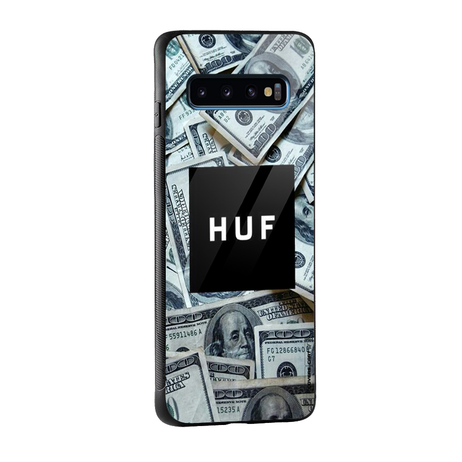 Money Life Glass Back Case for Galaxy S10