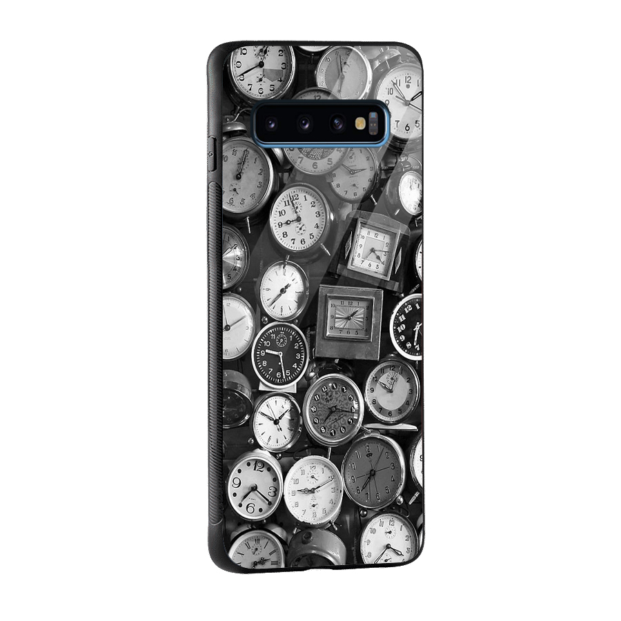Monochrome Collection Glass Back Case for Galaxy S10