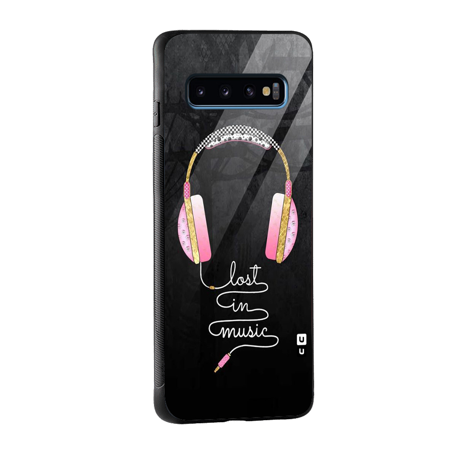 Music Lost Glass Back Case for Galaxy S10