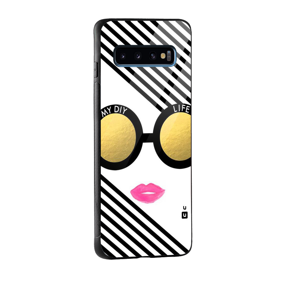 My DIY Life Glass Back Case for Galaxy S10