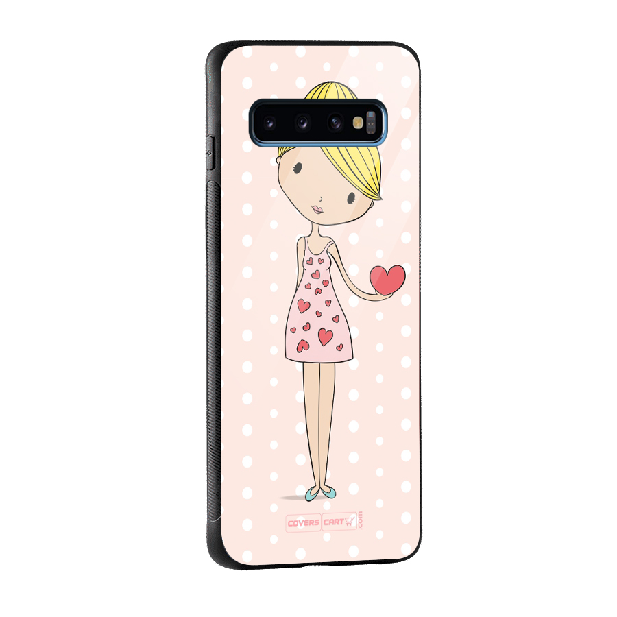 My Innocent Heart Glass Back Case for Galaxy S10