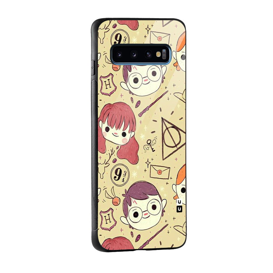 Nerds Glass Back Case for Galaxy S10
