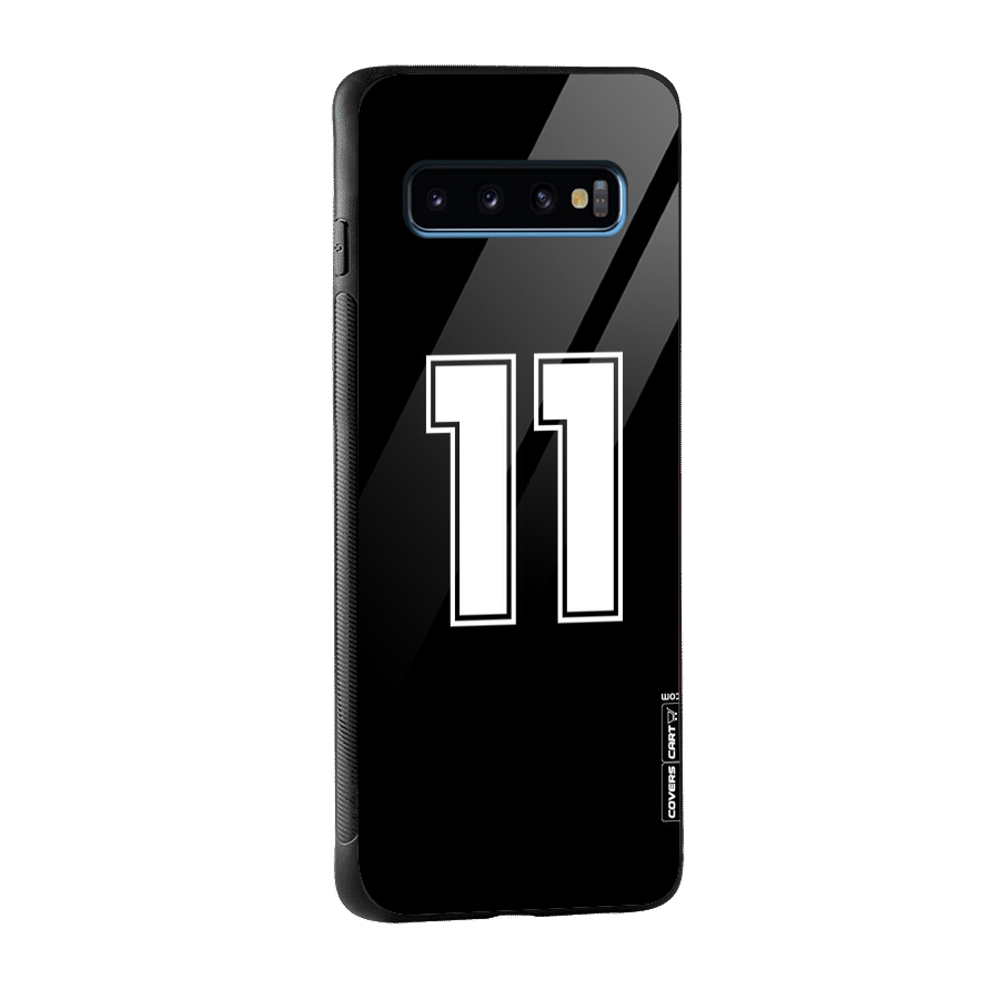 Number 11 Glass Back Case for Galaxy S10