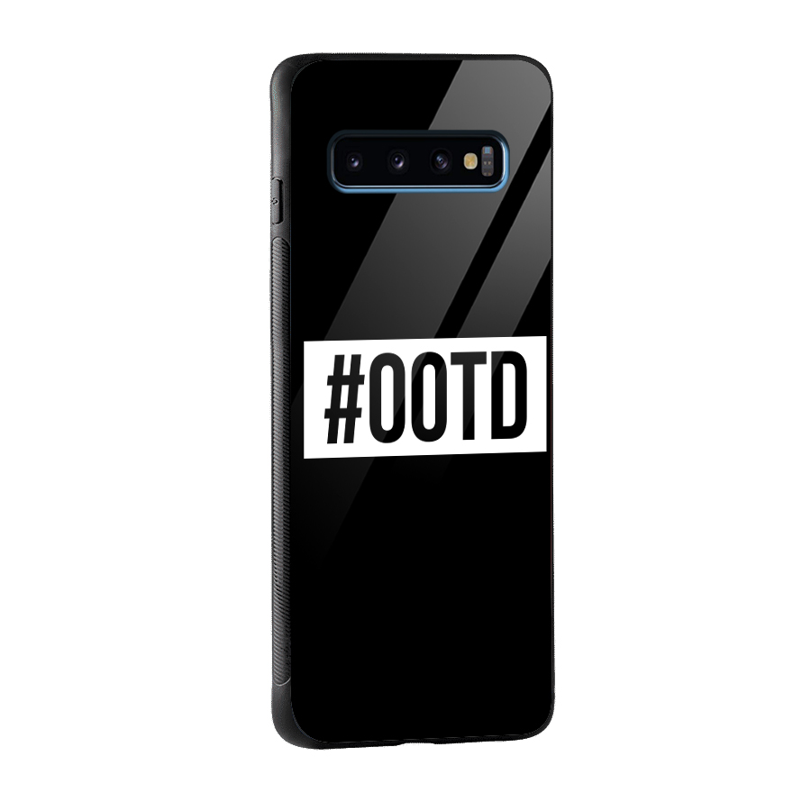 OOTD Glass Back Case for Galaxy S10