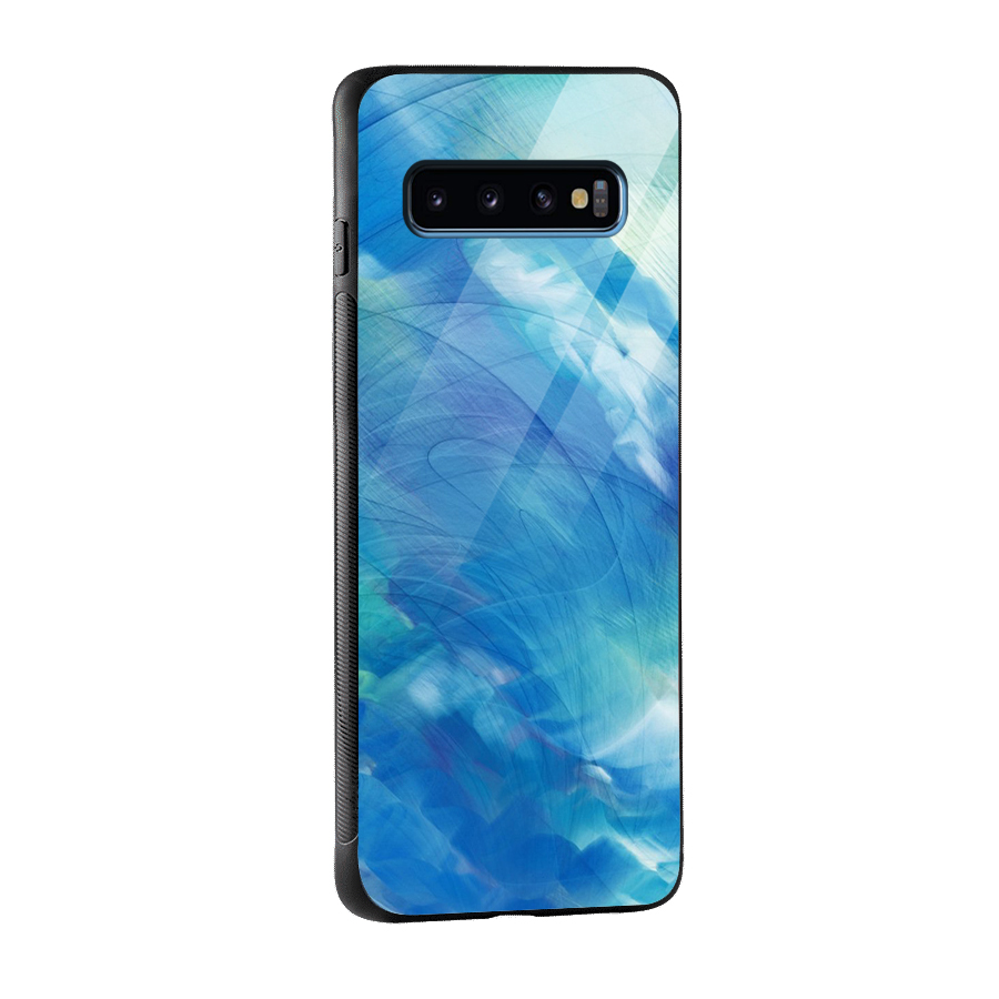 Ocean Mist Glass Back Case for Galaxy S10