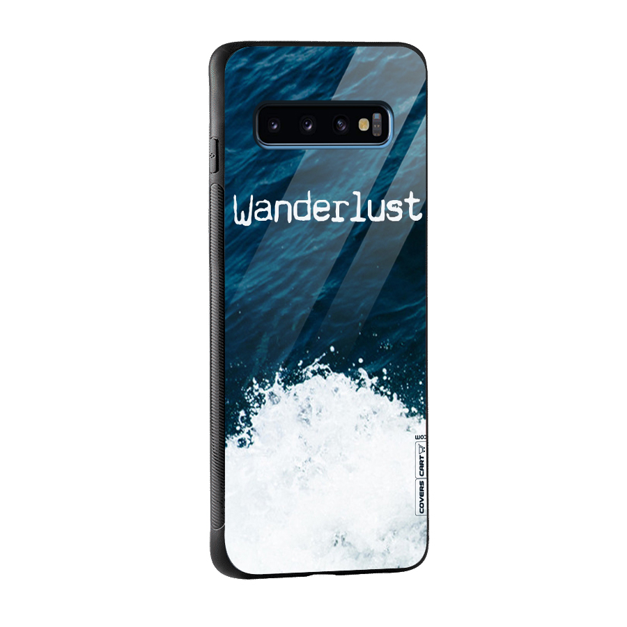 Ocean Wanderlust Glass Back Case for Galaxy S10