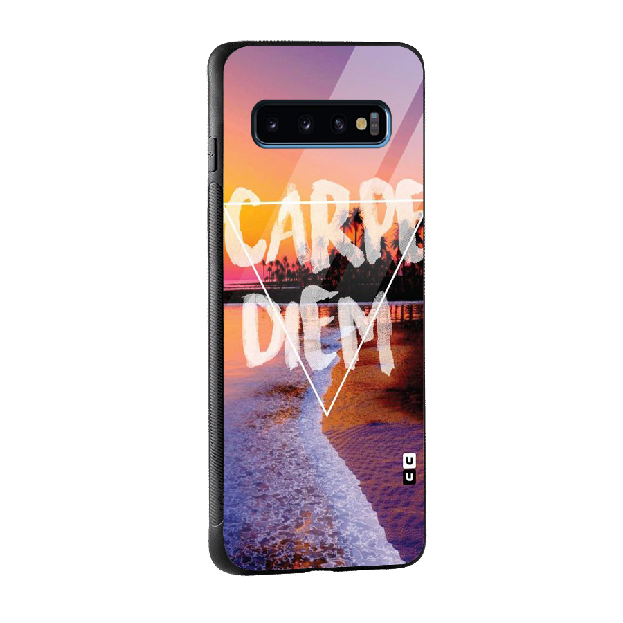 Oceanic Diem Glass Back Case for Galaxy S10