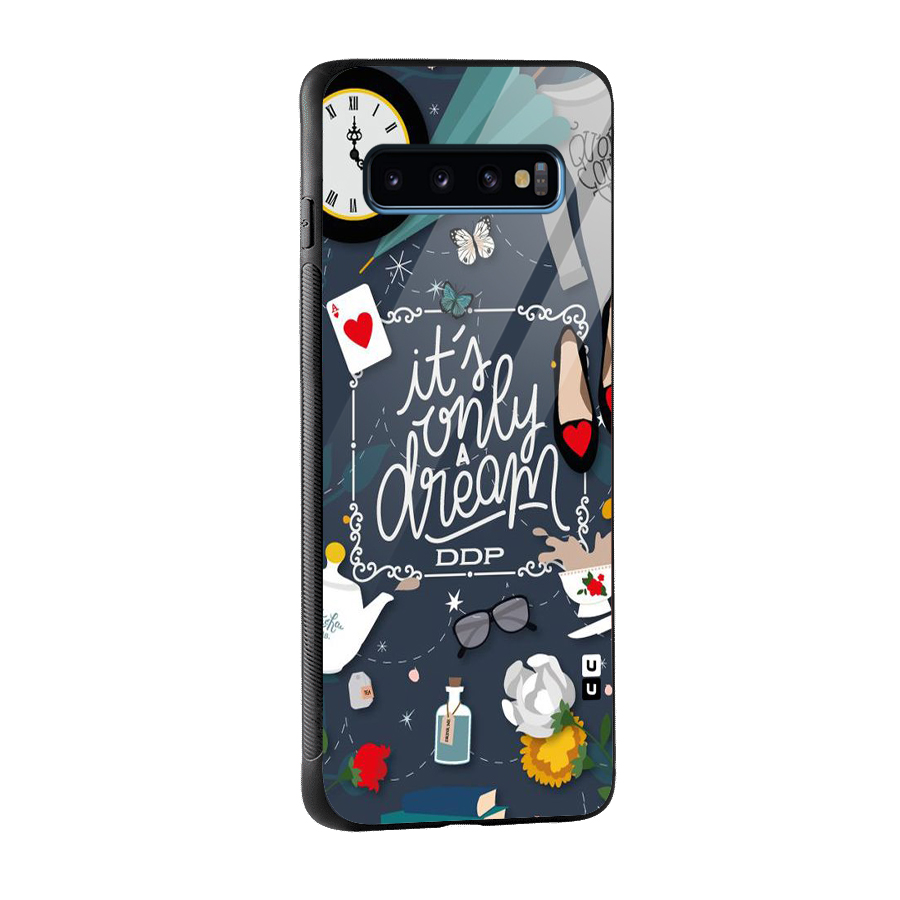 Only A Dream Glass Back Case for Galaxy S10