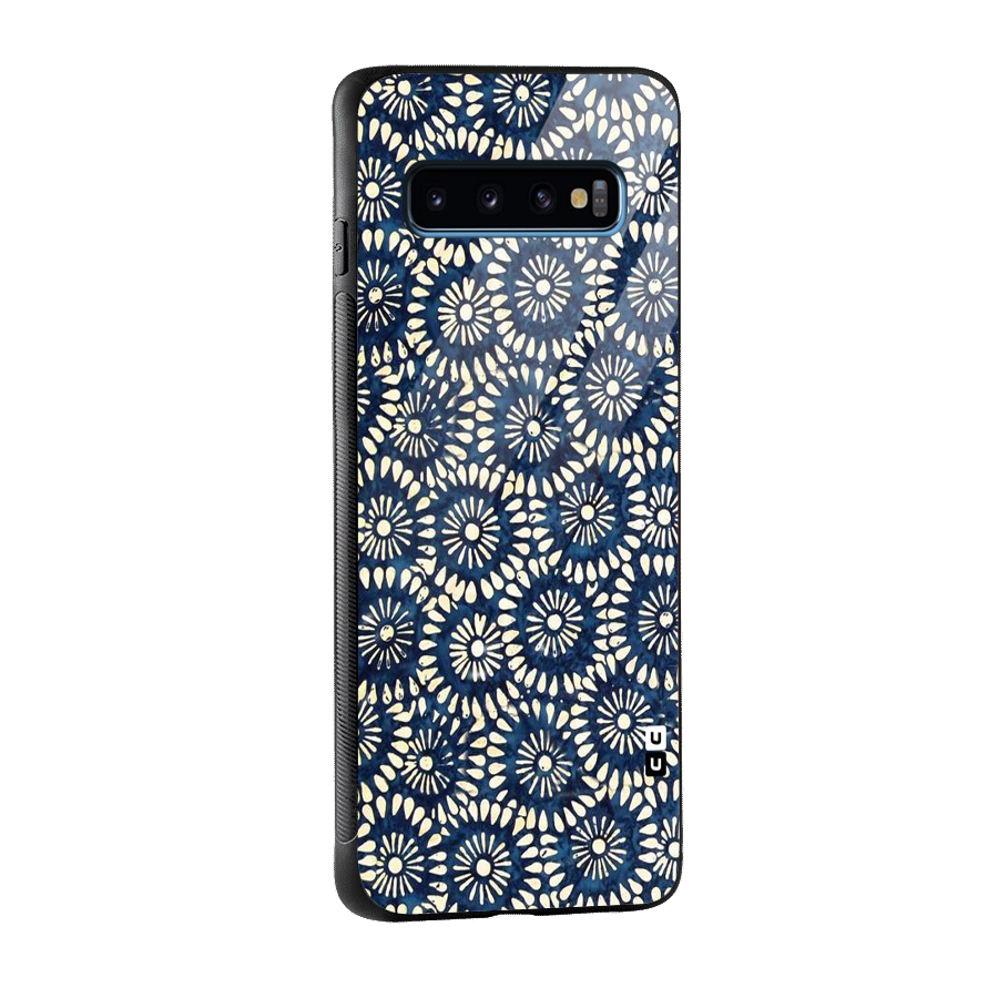 Pretty Circles Glass Back Case for Galaxy S10