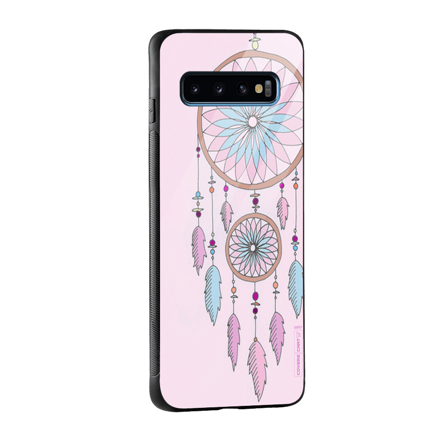 Pretty Dream Catcher Glass Back Case for Galaxy S10