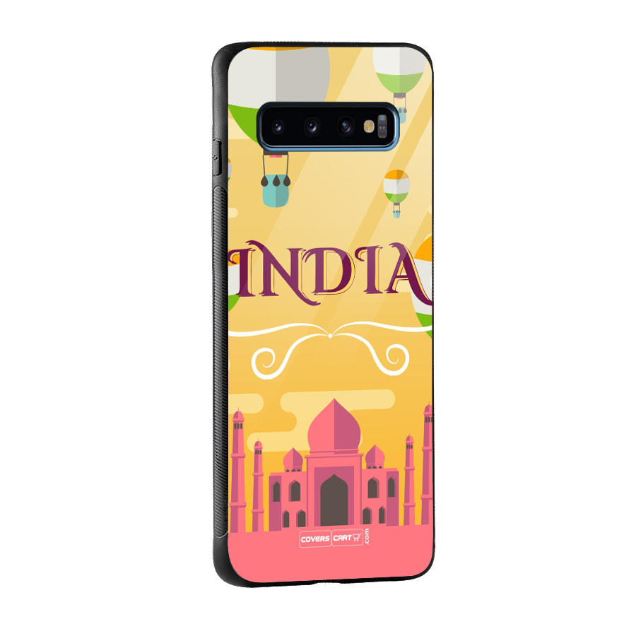 Proud To Be Indian Glass Back Case for Galaxy S10