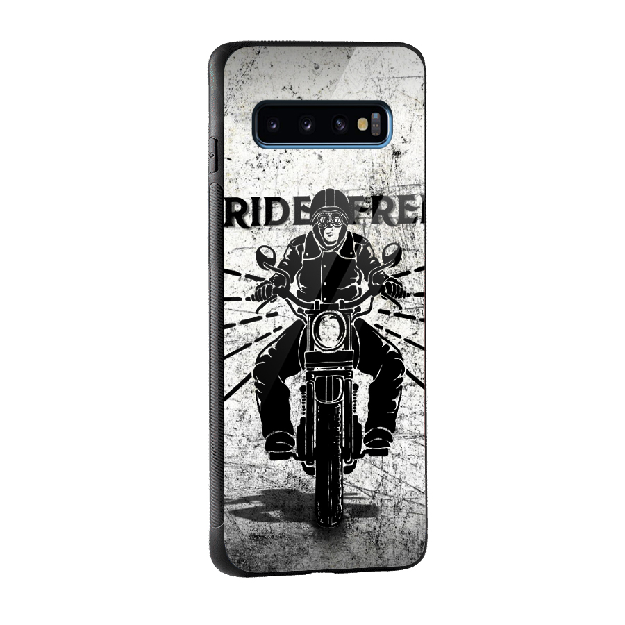 Ride Free Glass Back Case for Galaxy S10