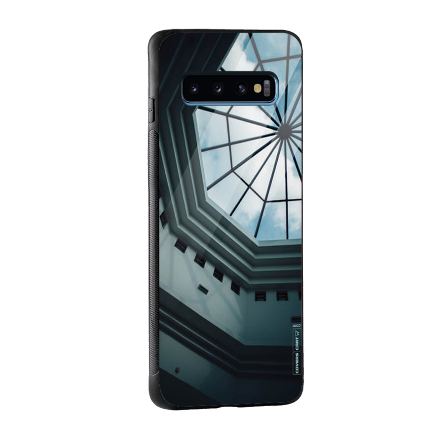 Rooftop Perspective Glass Back Case for Galaxy S10