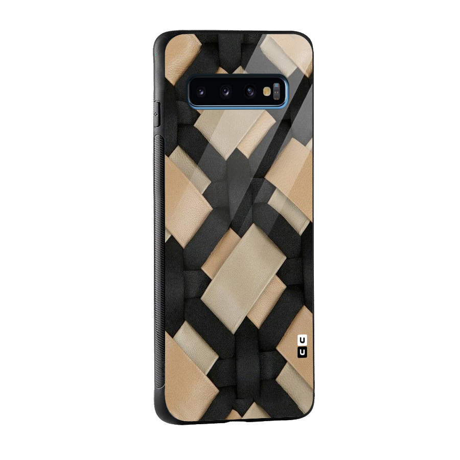 Shade Thread Glass Back Case for Galaxy S10