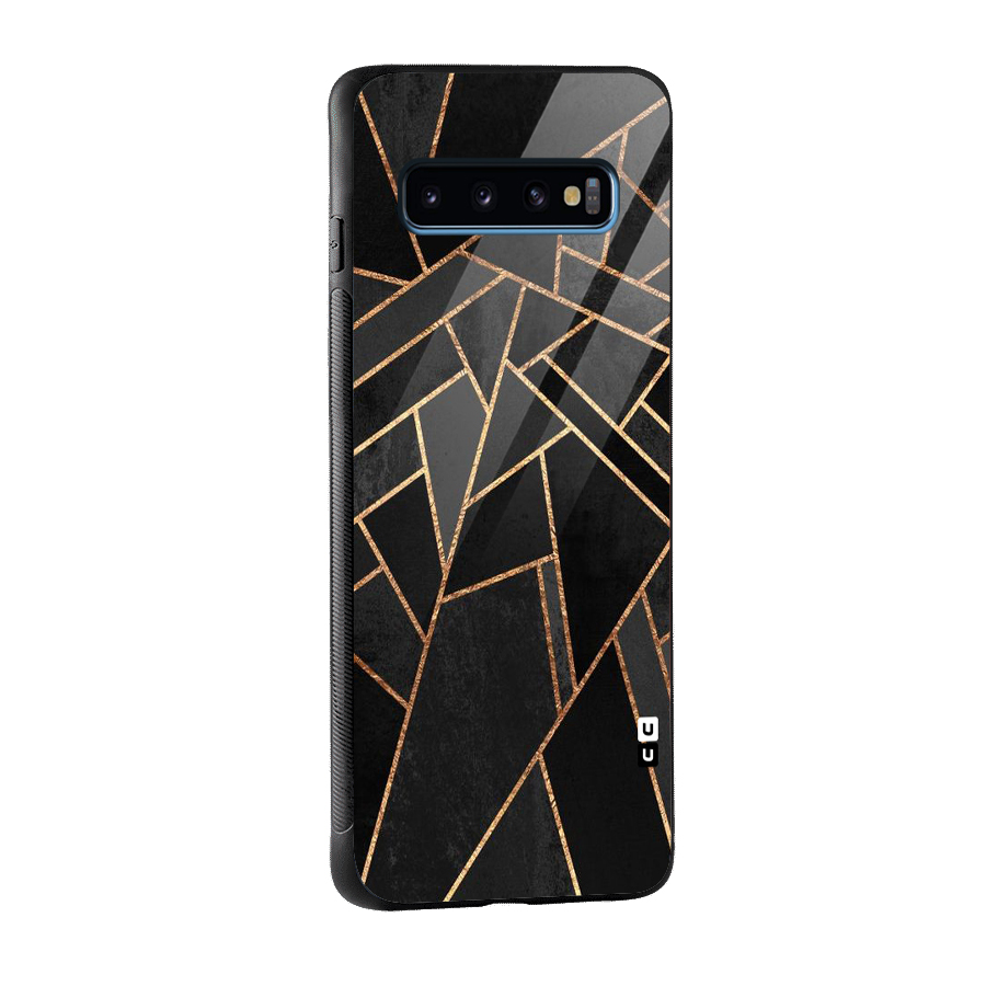 Sharp Tile Glass Back Case for Galaxy S10