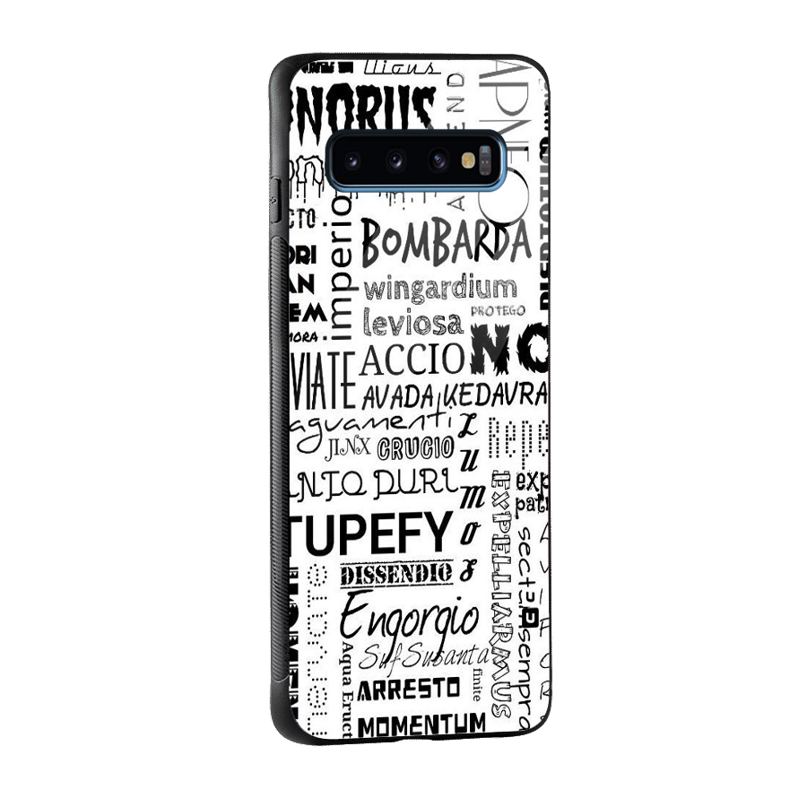 Stupefy Glass Back Case for Galaxy S10