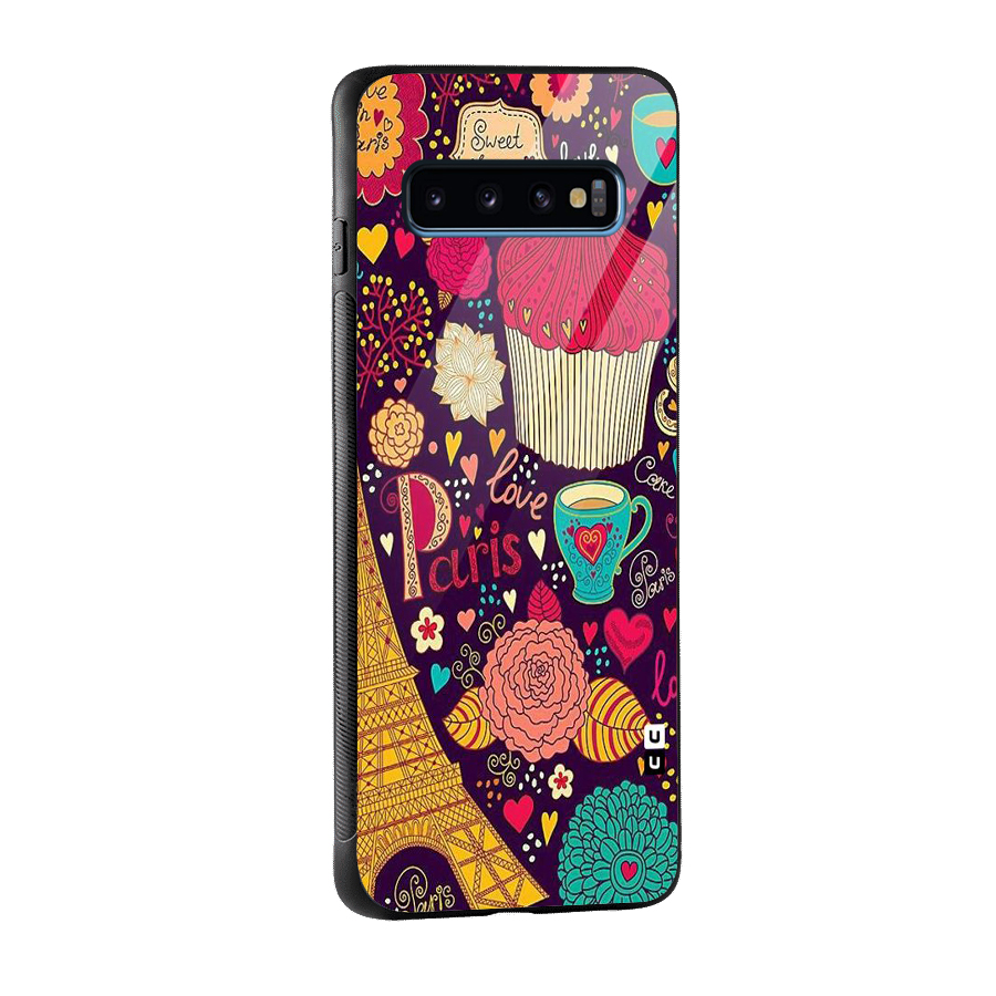 Sweet Love Glass Back Case for Galaxy S10