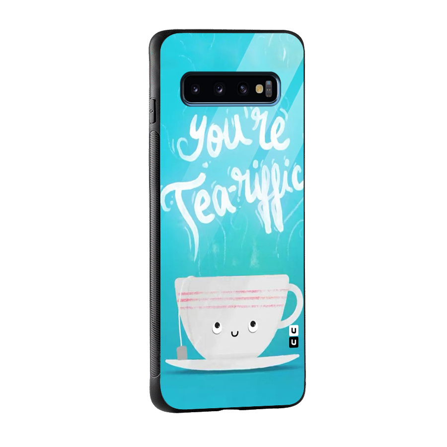 Tea-rific Glass Back Case for Galaxy S10