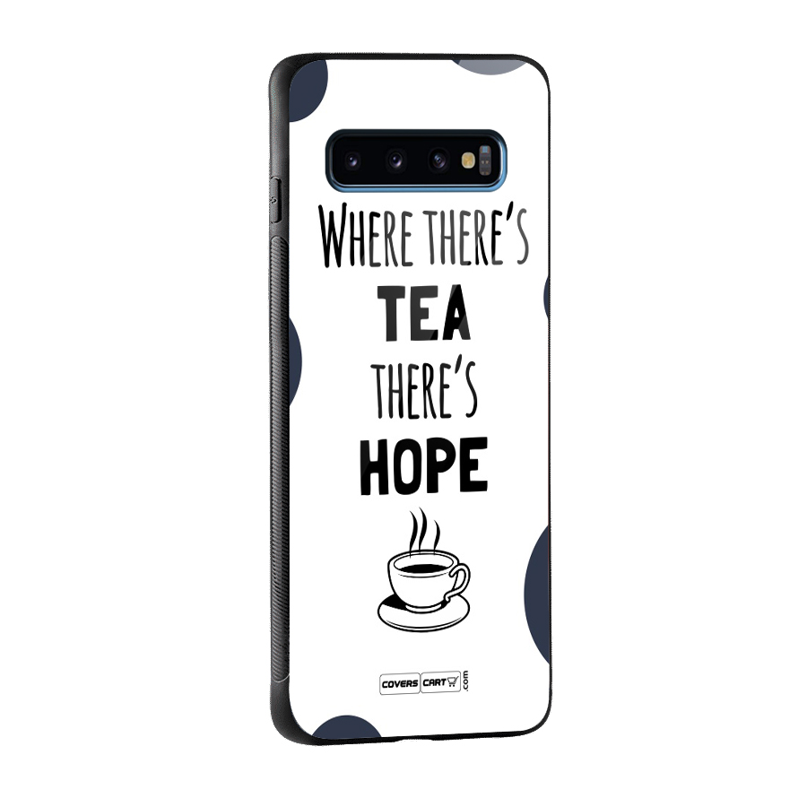 Tea Hope Glass Back Case for Galaxy S10