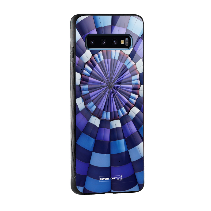 Violet Wonder Glass Back Case for Galaxy S10