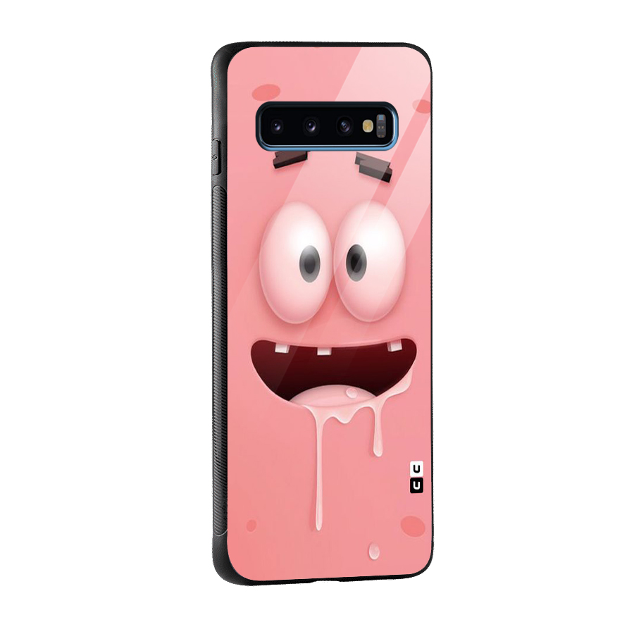 Watery Mouth Glass Back Case for Galaxy S10