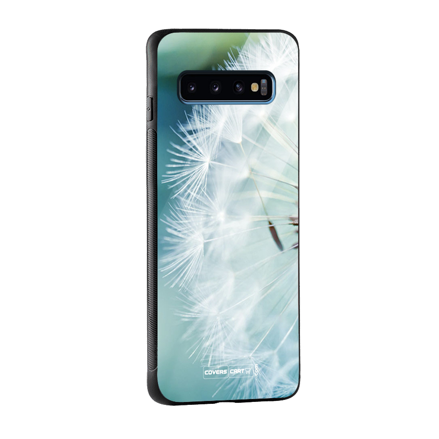 Wish Floral Glass Back Case for Galaxy S10