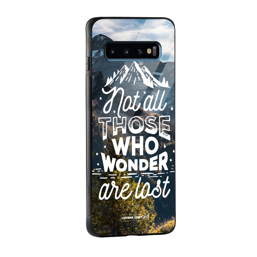Wonder Lost Glass Back Case for Galaxy S10