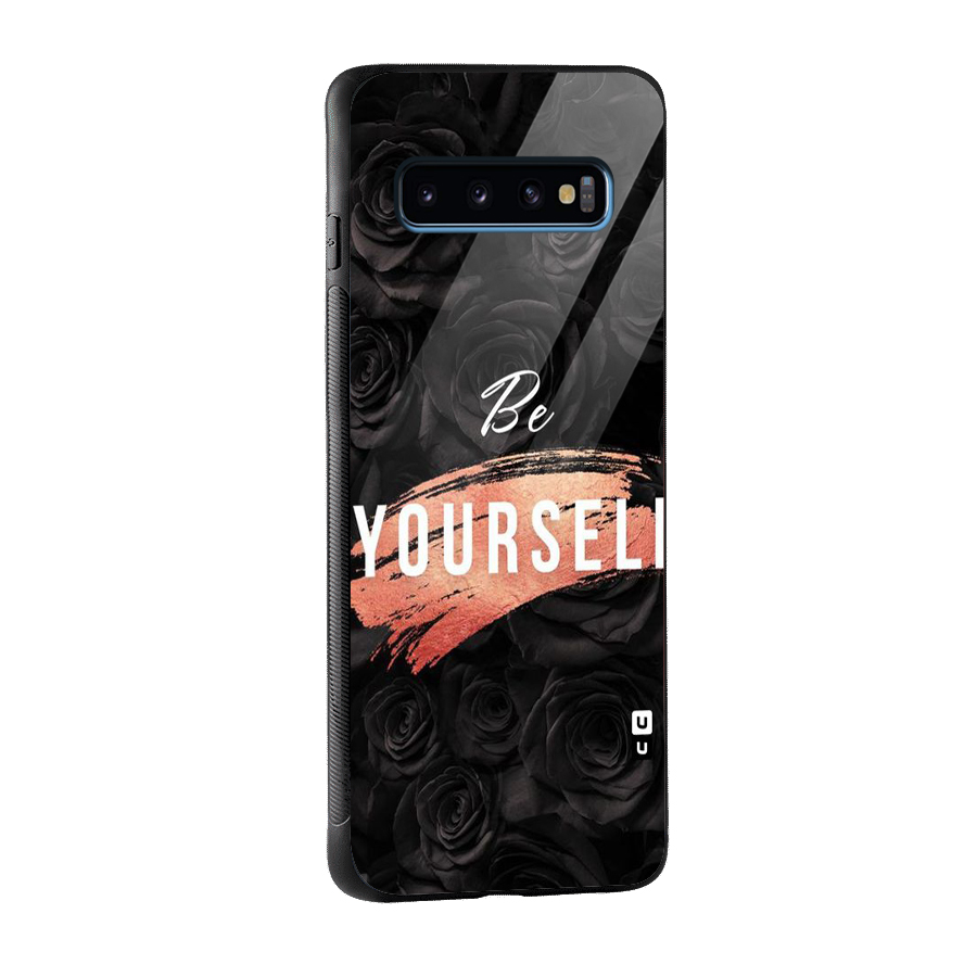 Yourself Shade Glass Back Case for Galaxy S10
