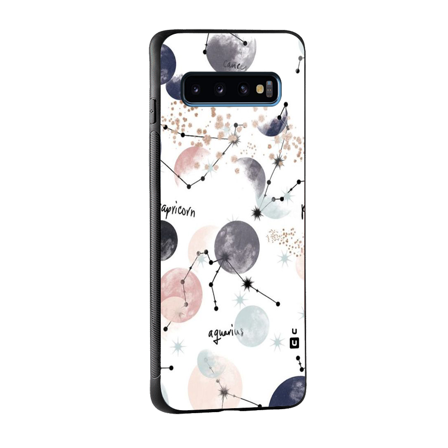 Zodiac Glass Back Case for Galaxy S10