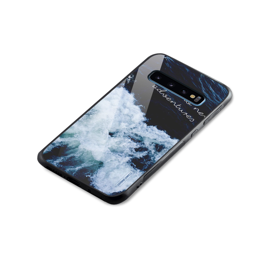 Adventures Glass Back Case for Galaxy S10