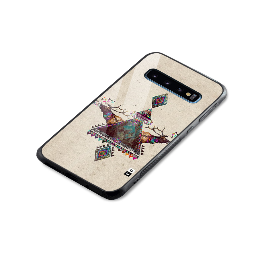 Aesthetic Bull Glass Back Case for Galaxy S10