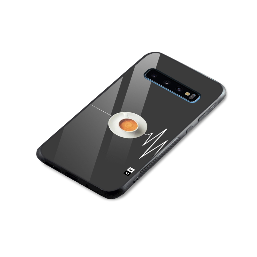 After Coffee Glass Back Case for Galaxy S10