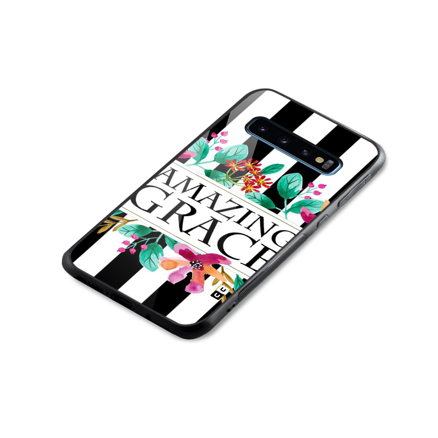 Amazing Grace Glass Back Case for Galaxy S10
