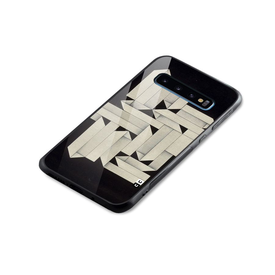 Ancient Rugged Glass Back Case for Galaxy S10