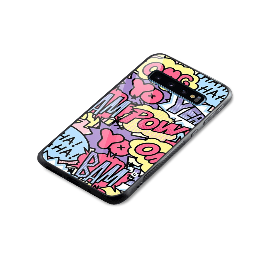 Bam Omg Glass Back Case for Galaxy S10