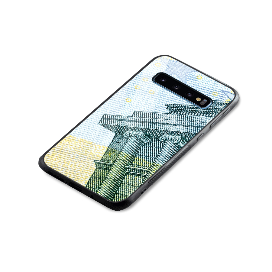 Baroque and Rococo style Glass Back Case for Galaxy S10
