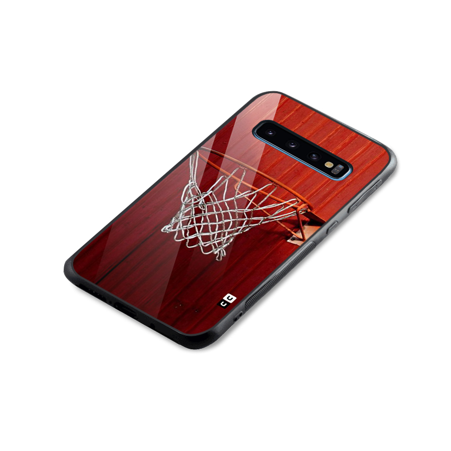 Basket Red Glass Back Case for Galaxy S10